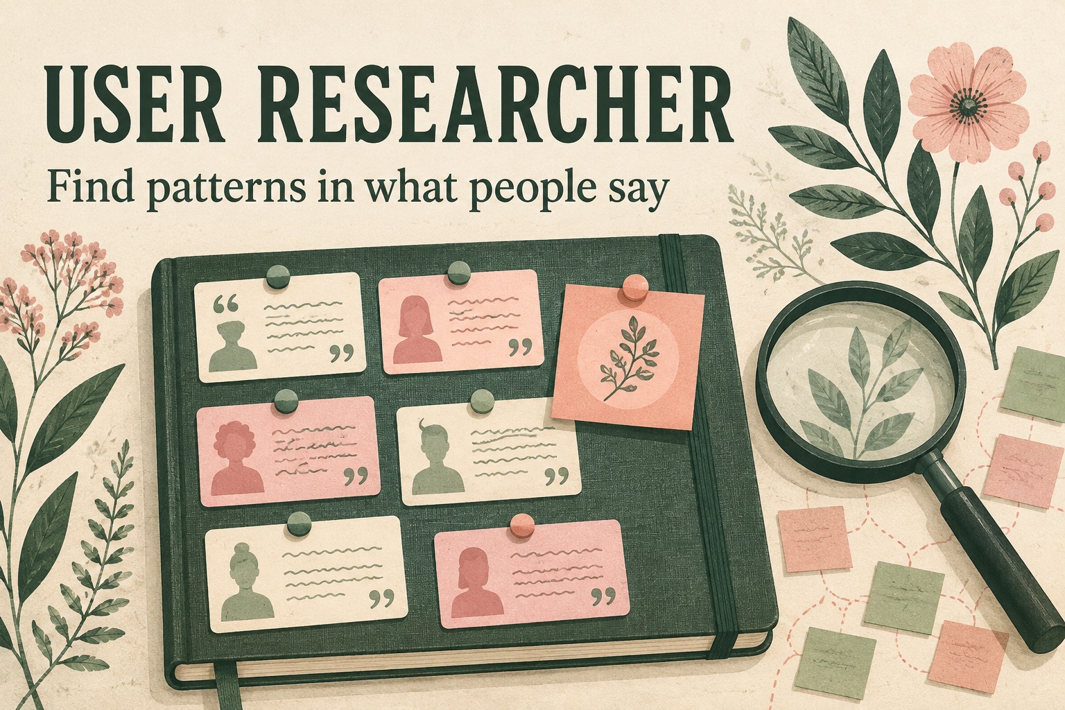 User Researcher cover